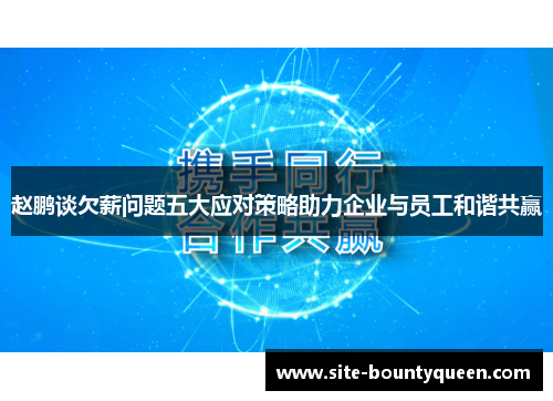 赵鹏谈欠薪问题五大应对策略助力企业与员工和谐共赢